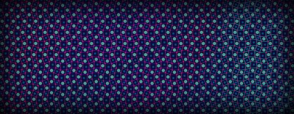 This illustration depicts a herringbone-like pattern in the atomic lattice of a quantum material created by researchers at SLAC and Stanford.