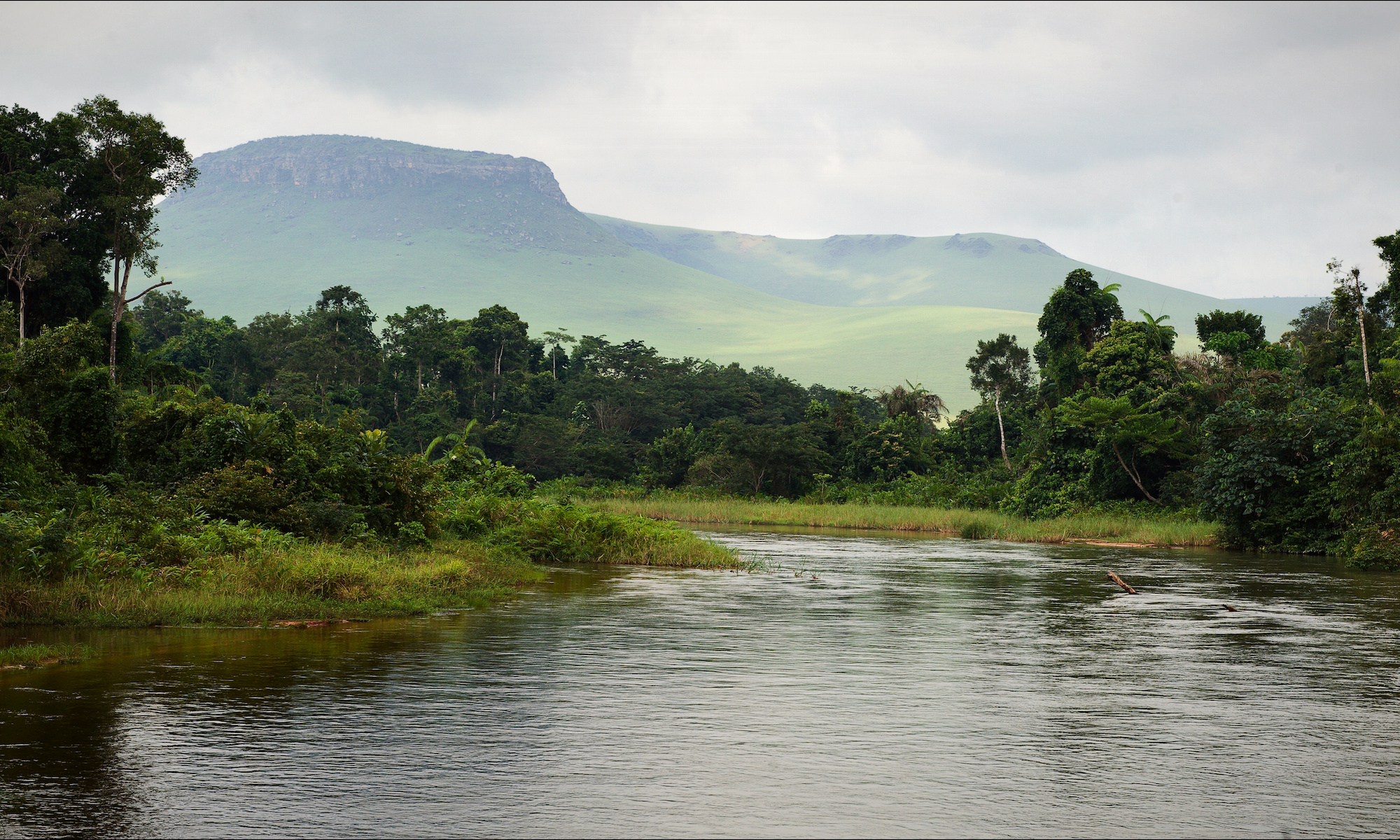 Riverscape in Congo