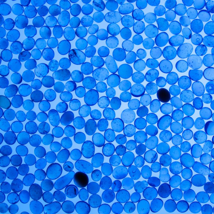 blue polymer gel