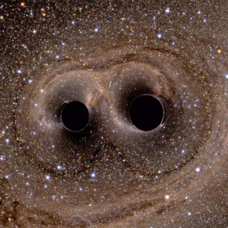 pair of two black holes