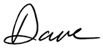 signature of Dave Richardson