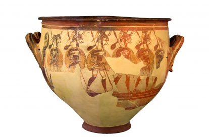 photograph of Grecian vase