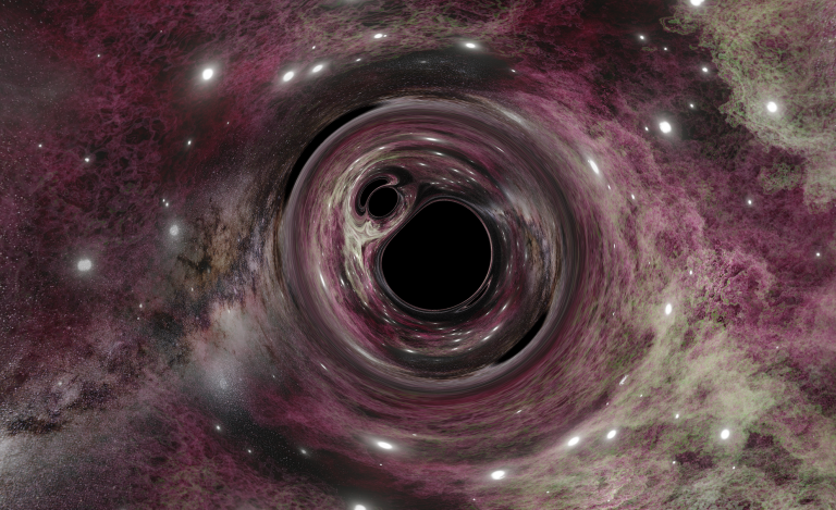 black hole nebula