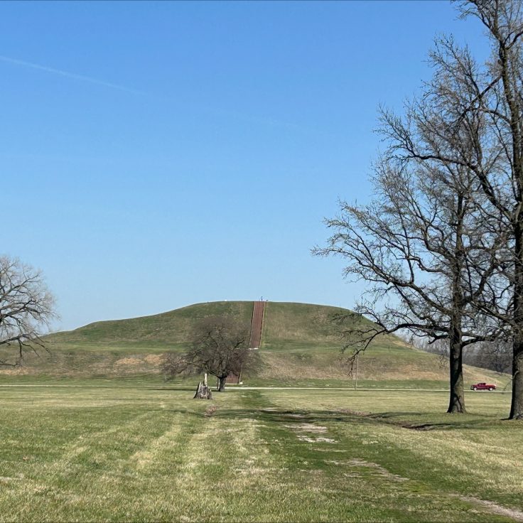 earthen mound