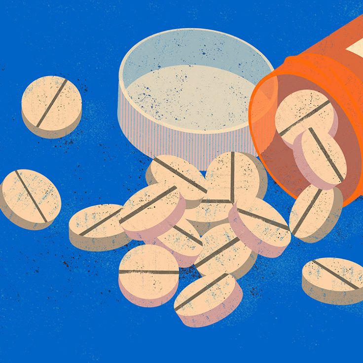 illustration of pills